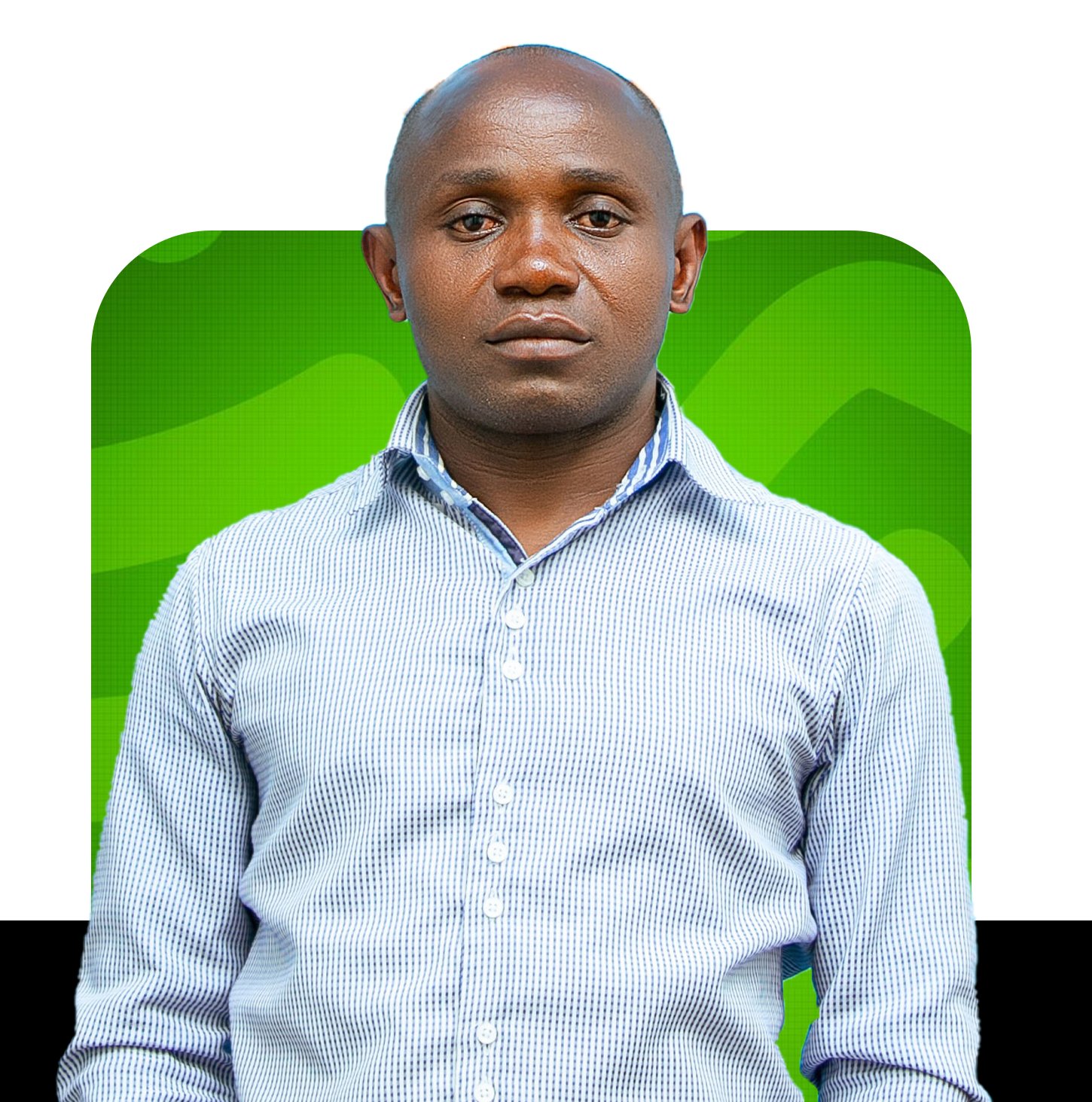 Portrait de BAKUNGU KITOKO Emylo Fondateur de Petit Plus Sarlu